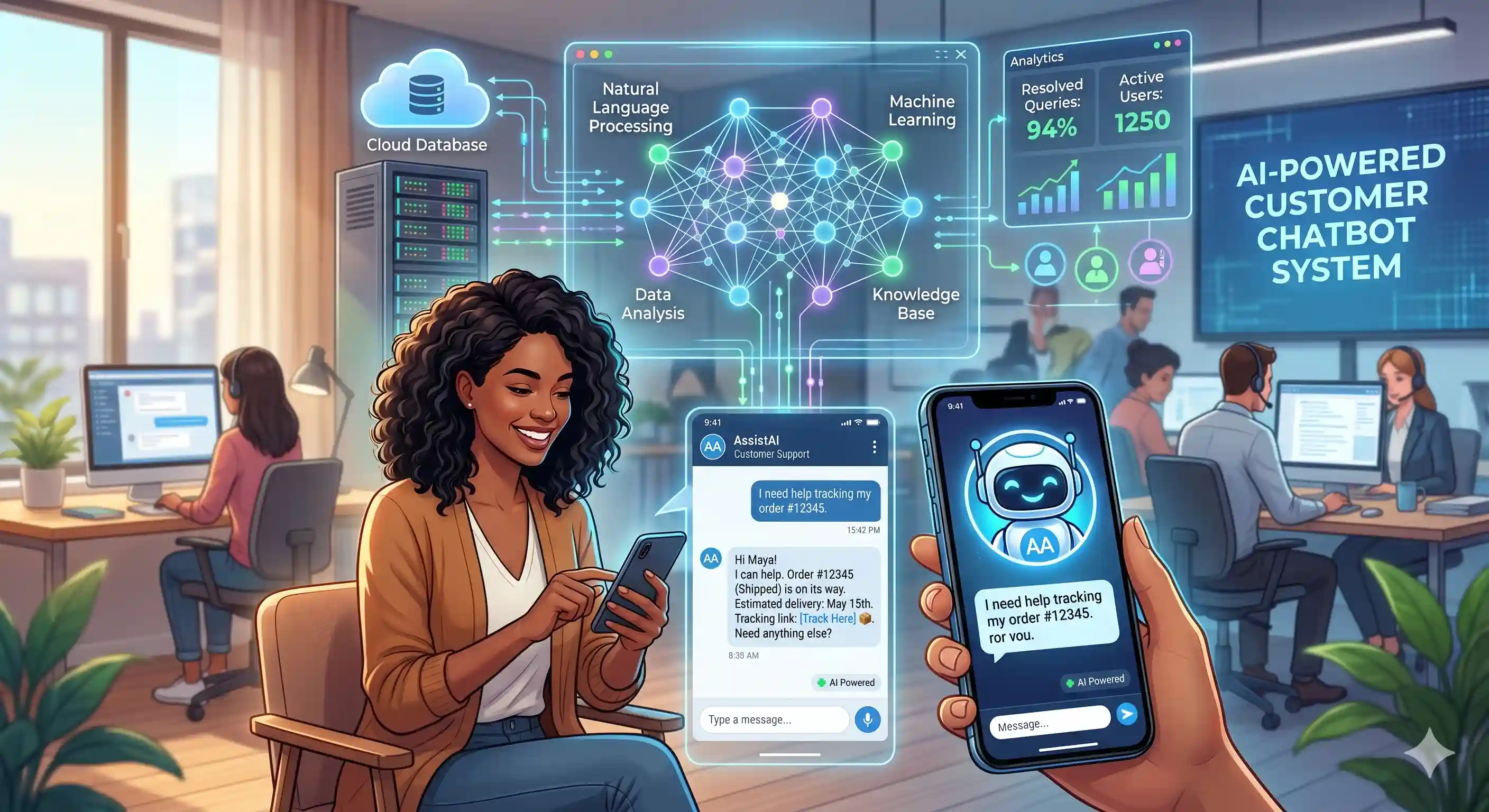 AI-Powered Customer Chatbot