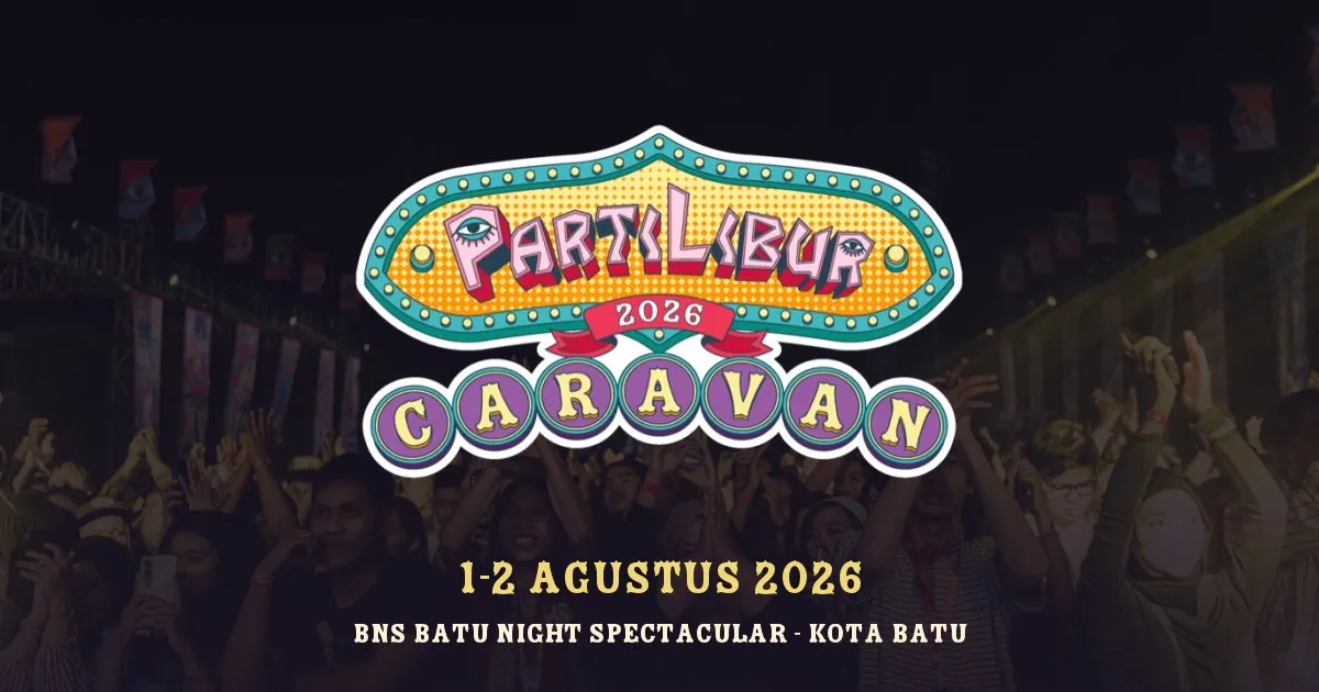 Sampul studi kasus Partilibur Caravan 2026 — Dari promosi ke hubungan berkelanjutan